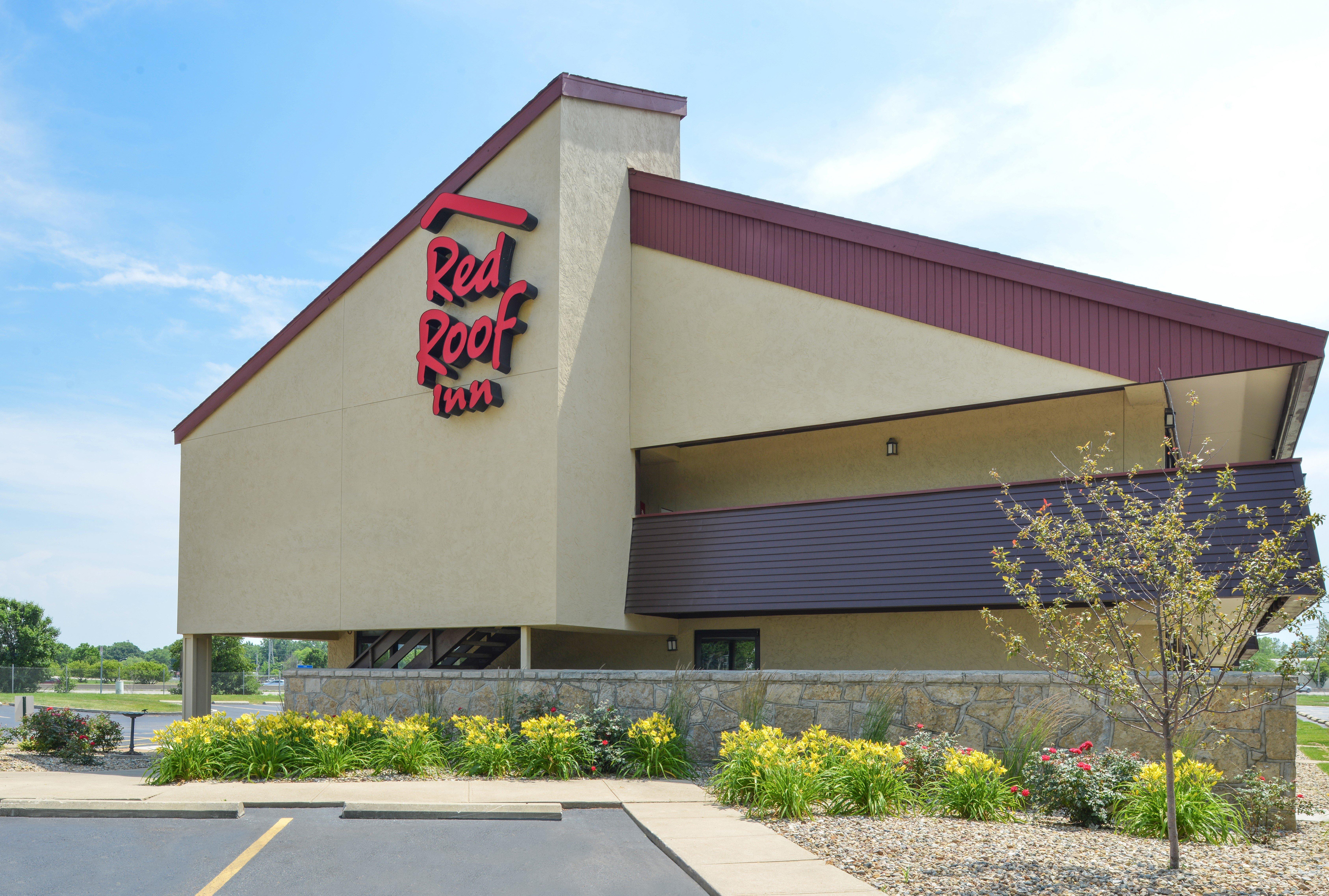 Red Roof Inn Champaign - University Экстерьер фото